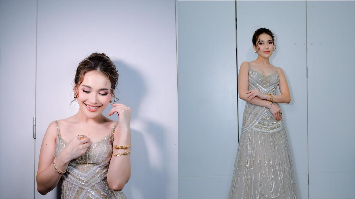 Potret Gelang Emas Ayu Ting Ting saat Duet Bareng Nancy Ajram, Tampil Berkilau Bak Diva Internasional