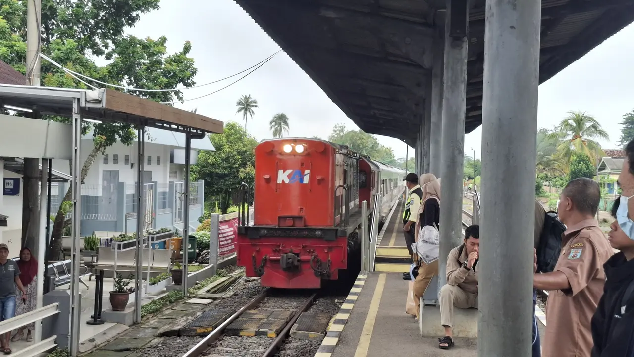 Kereta api rute Lampung Sumsel