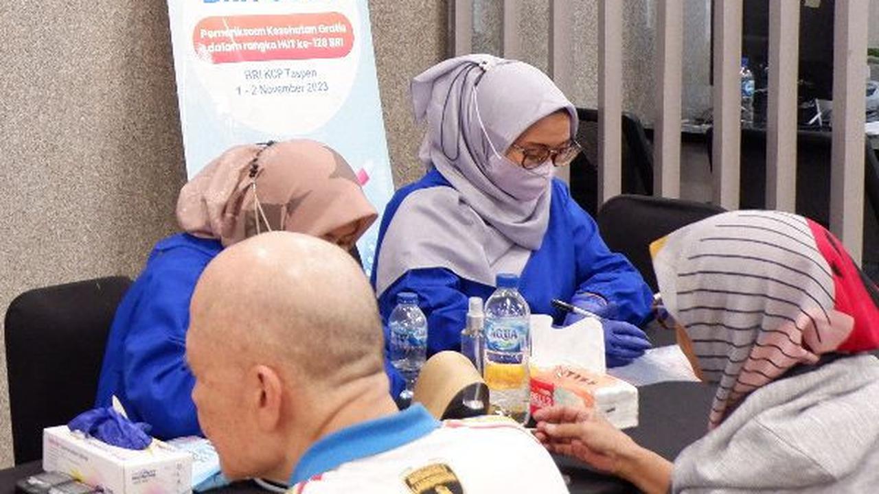 Sambut HUT ke-128, BRI Gelar Pemeriksaan Kesehatan Gratis
