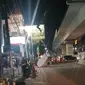 Dinding MRT jatuh (foto: mrt)