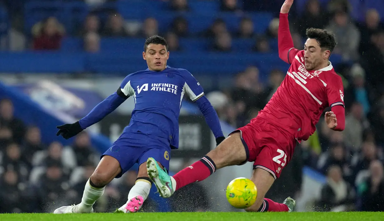 Tim asuhan Mauricio Pochettino bukan saja menghujani gawang lawannya dengan 6 gol, tapi juga membalas kekalahan 0-1 di leg pertama. Chelsea pun menang agregat 6-2. (AP Photo/Kin Cheung)