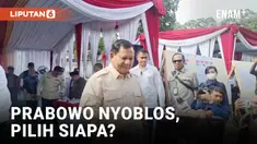Dikawal Paspampres, Prabowo Nyoblos di TPS 08 Bojongkoneng