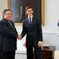 Menteri PPN/Kepala Bappenas Bambang Brodjonegoro bertemu Menteri Luar Negeri Inggris untuk Urusan Pembangunan Internasional Rory Stewart. Dok: Humas Kementerian PPN/Bappenas