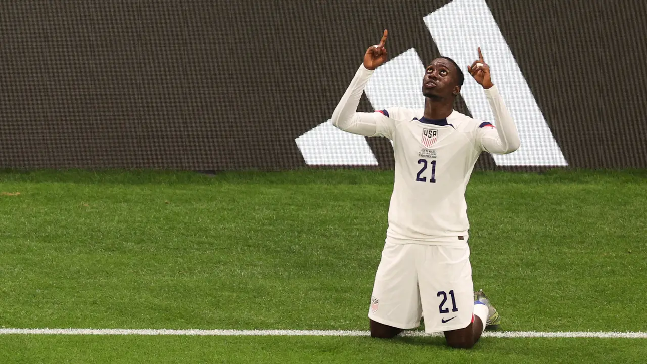 Timothy Weah, Putra Presiden Liberia yang Cetak Gol Perdana AS di Piala Dunia Qatar 2022
