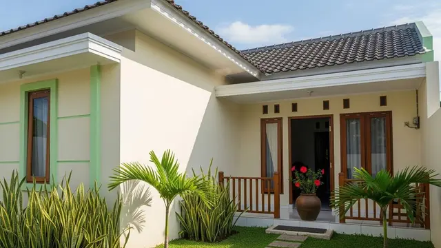 Rumah Kampung dengan Sentuhan Modern