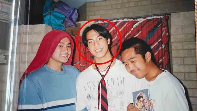Potret jadul Daniel Mananta bersama geng semasa SMA (Sumber: Instagram/@vjdaniel)