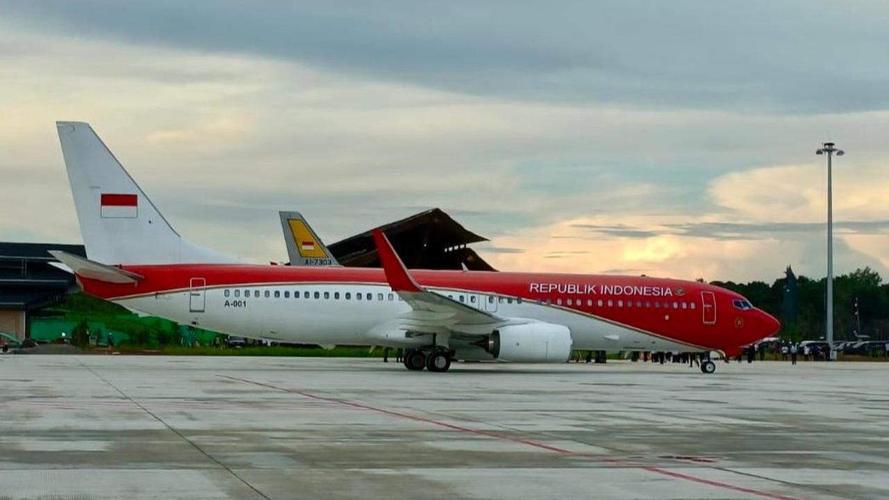 Jokowi Bakal Mendarat di Bandara IKN Pakai Pesawat Boeing Besok