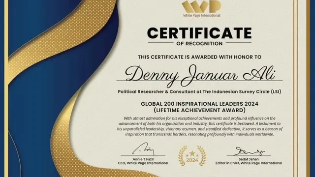 Lifetime Achievement Award