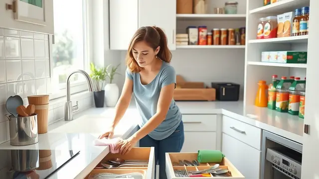 Bersih-bersih dapur
