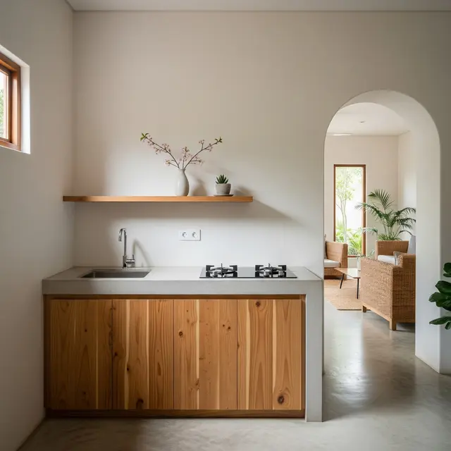 9 Desain Dapur Ala Jepang Minimalis Ukuran 2x2 Meter, Estetis dengan Budget Terjangkau