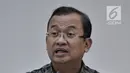 Wakil Ketua Badan Pemenangan (BPN) Prabowo-Sandi Priyo Budi Santoso memberikan keterangan usai menggelar rapat finalisasi debat capres-cawapres pertama di Gedung KPU, Jakarta, Senin (7/12). (Merdeka.com/ Iqbal S. Nugroho)