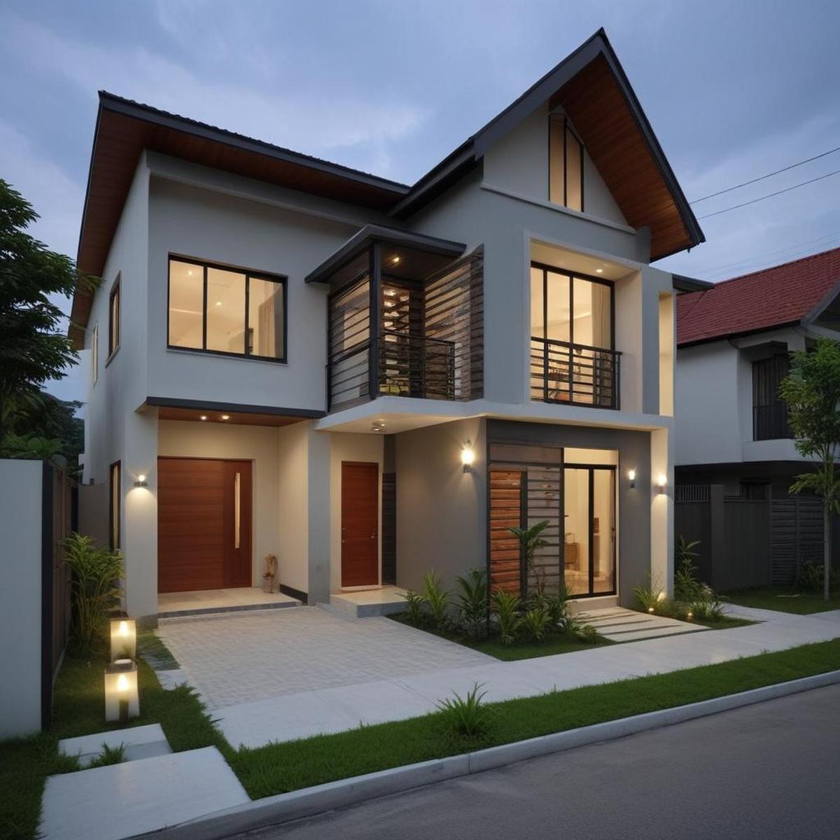 Rumah Minimalis Industrial