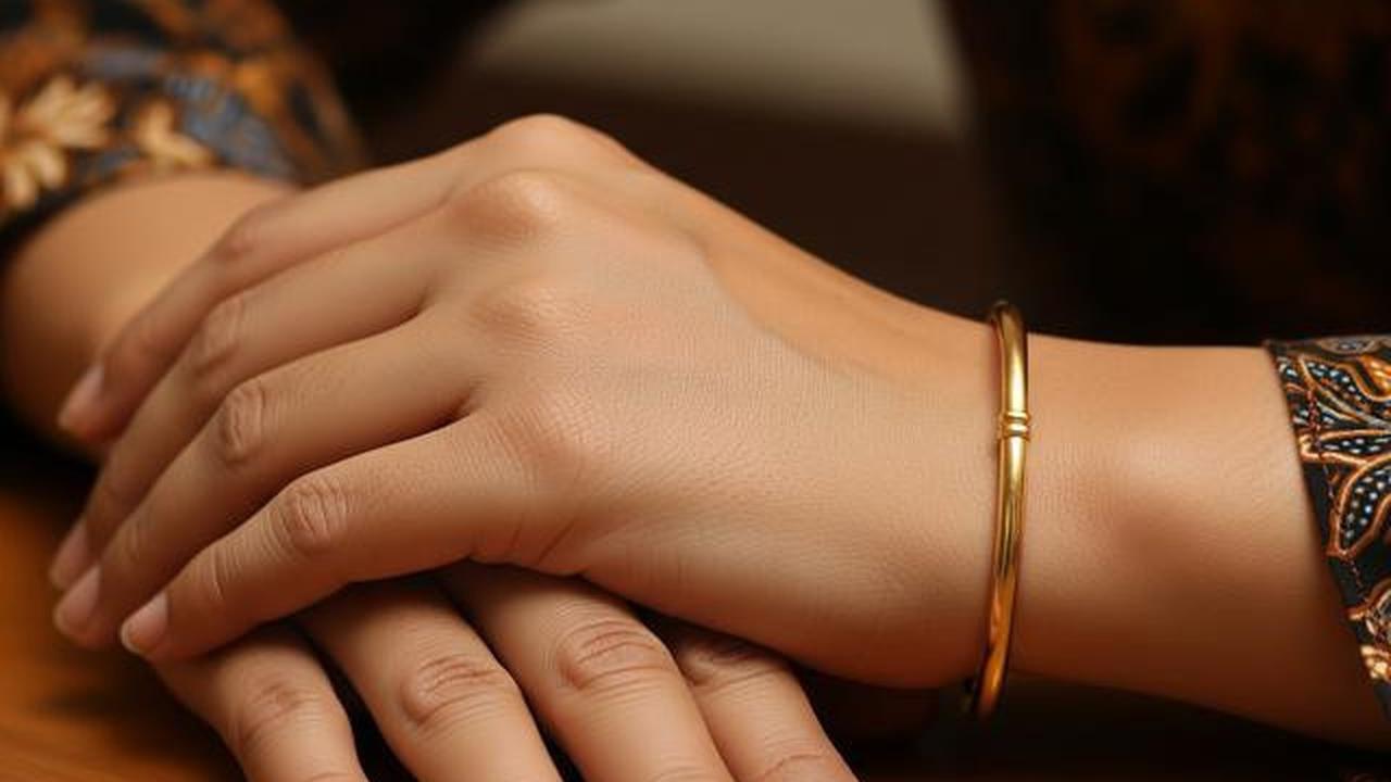 9 Model Gelang Emas Klasik untuk Ibu Rumah Tangga Usia 40 Tahun, Nyaman dan Elegan