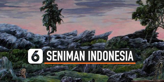 VIDEO: Prabu Perdana Seniman asal Bandung Raih Asian Painting of The Year