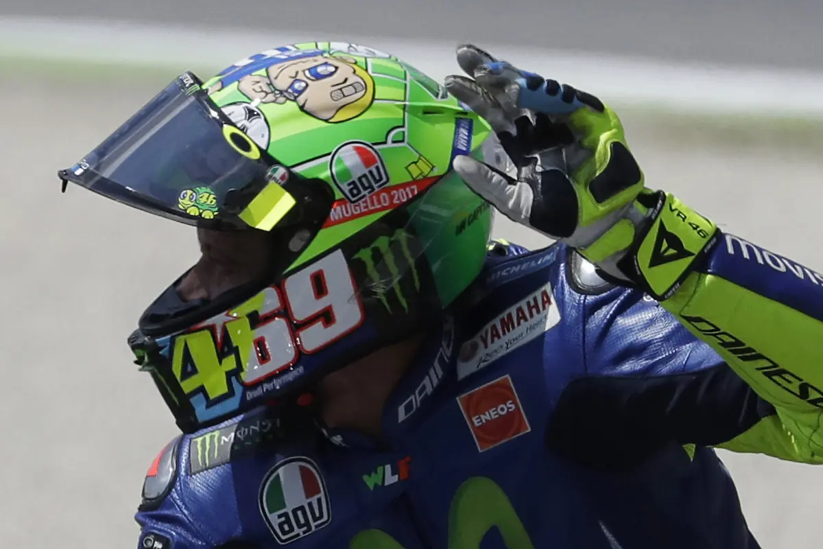Valentino Rossi, Helem, MotoGP