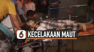 Sebuah bus jatuh terperosok ke dalam jurang di daerah Wado Sumedang Rabu (10/3) malam. Sedikitnya 19 orang meninggal akibat kecelakaan ini.