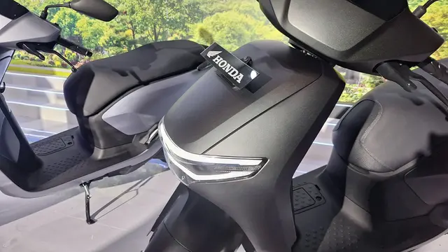 Desain lampu yang sudah LED dari Honda CUV e: (Arief A/Liputan6.com)