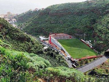 Estadio Silvestre Carrillo di Pulau La Palma dengan kapasitas 5.000 penonton. (Photo/Instagram) 