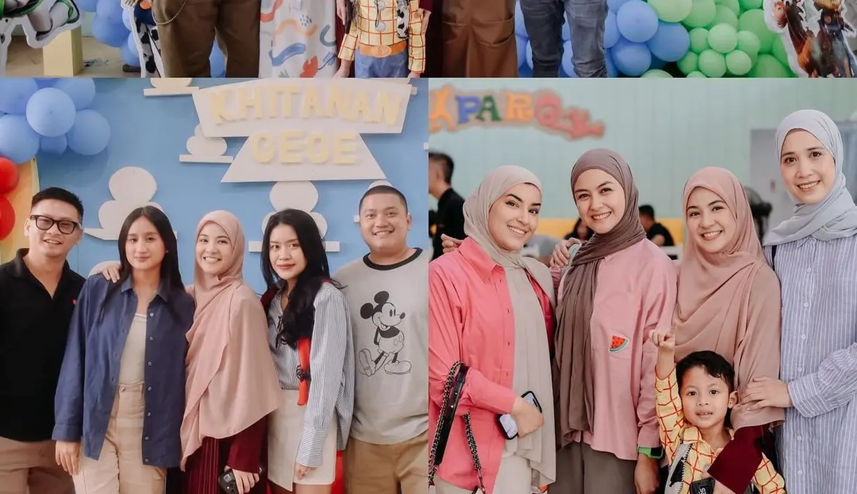 Tanpa outfit yang sama, Natasha Rizky dan Desta tetap terlihat kompak selama acara berlangsung [@natasharizkynew]