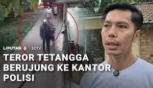 Teror Tetangga Berujung ke Kantor Polisi