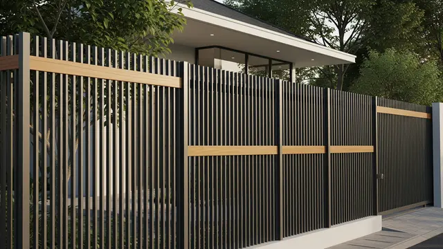 Merasa Rumah Kurang Aman? 10 Model Pagar Besi Tinggi Kombinasi Kayu Ini Bisa Dicoba