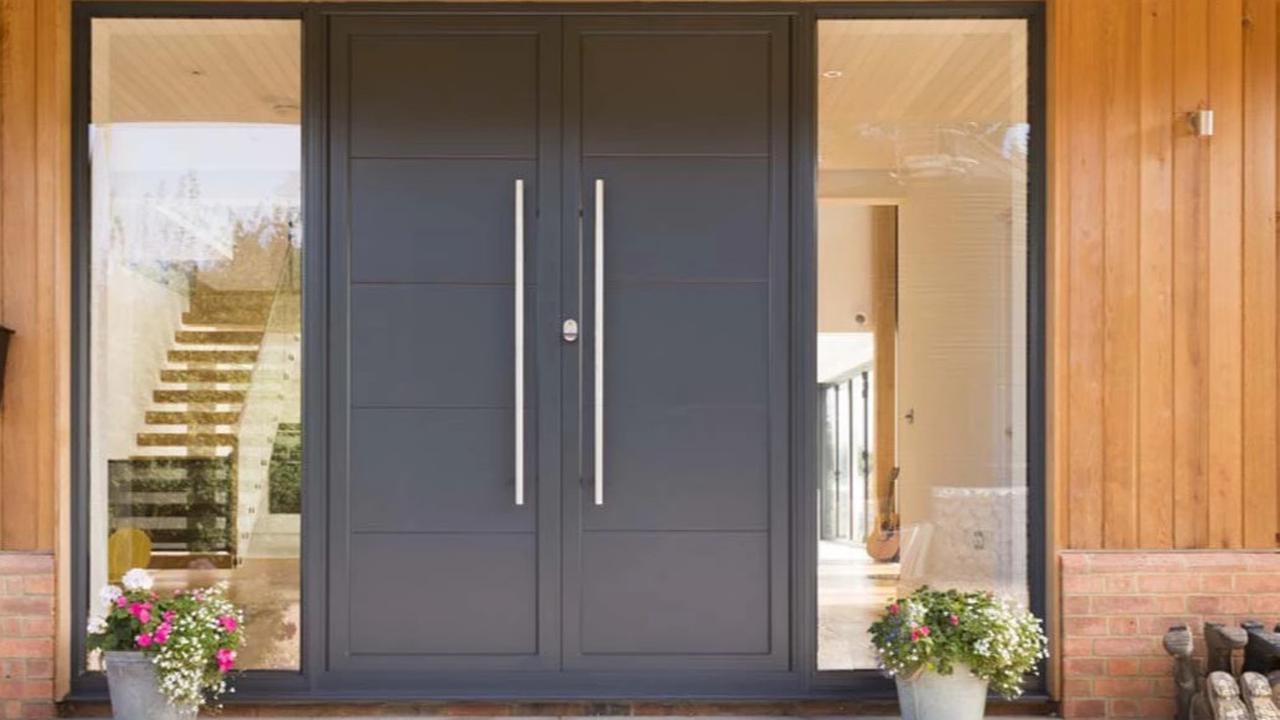 Pintu Besi Minimalis 1 Pintu, Desain Modern untuk Rumah Idaman