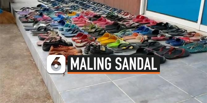 VIDEO: Kelainan Seksual, Pria Curi Ratusan Sandal untuk Bercinta