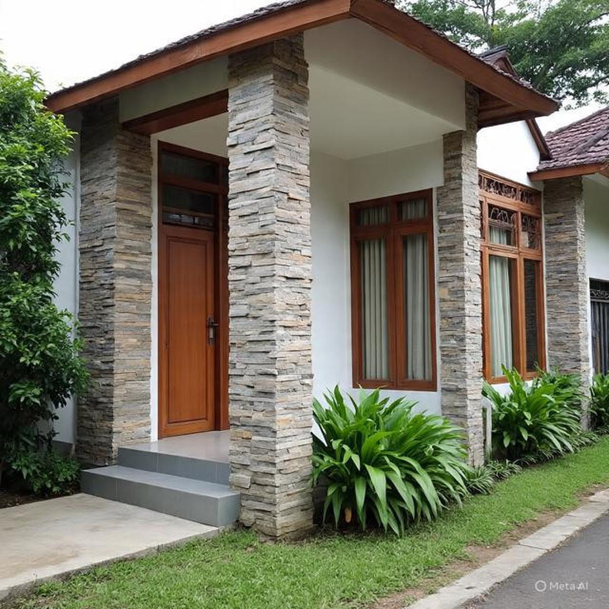 9 Desain Rumah Kampung Tapi Terlihat Seperti Rumah Rp 500 Juta, Hunian Sederhana Modern