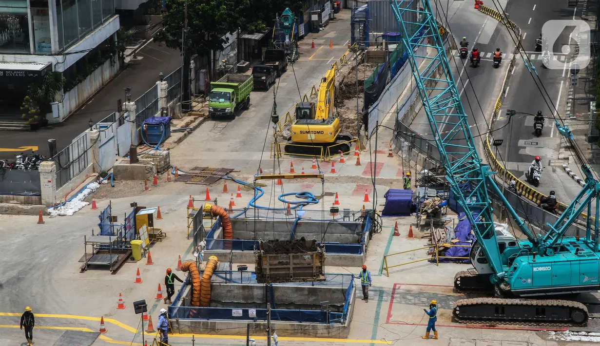 Sementara itu, proyek CP 205, yang baru dimulai pada April 2024, telah mencapai progres 6,468 persen. (Liputan6.com/Angga Yuniar)