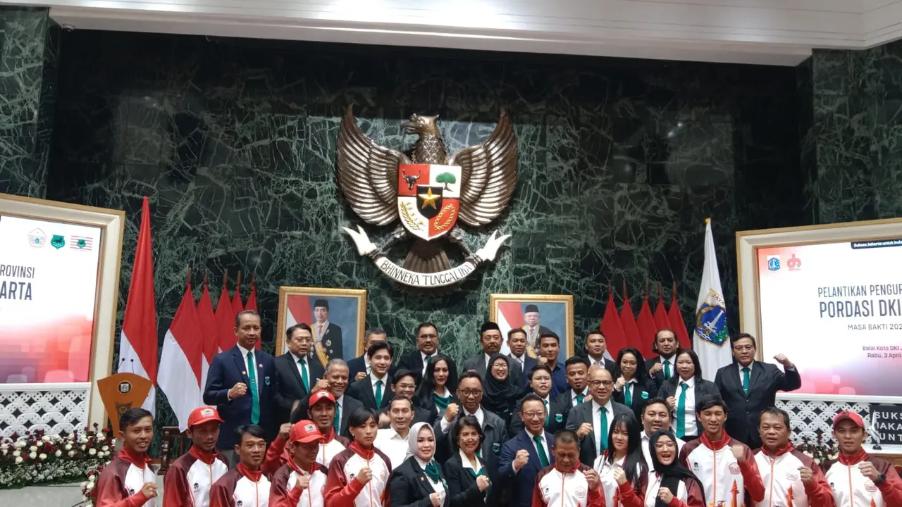 Pelantikan Pordasi DKI 2024/2028