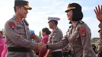 166 Polisi Kaltara Naik Pangkat, Kapolda Tegaskan Tingkatkan Tanggung Jawab