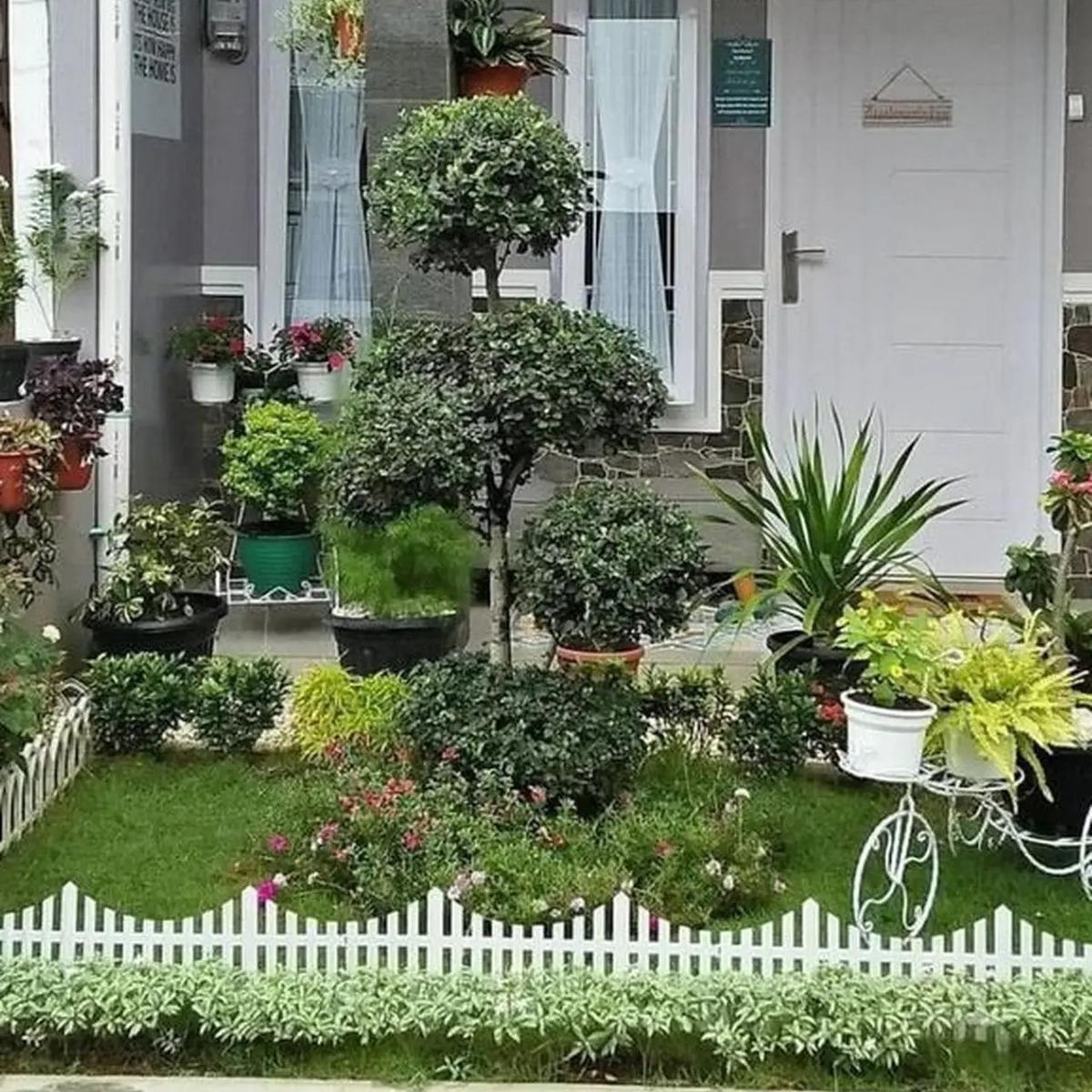 ide taman rumah minimalis