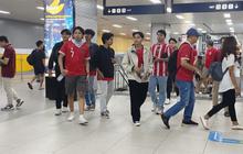 Jelang Indonesia Vs Australia, Lagu Indonesia Raya Menggema di MRT Jakarta