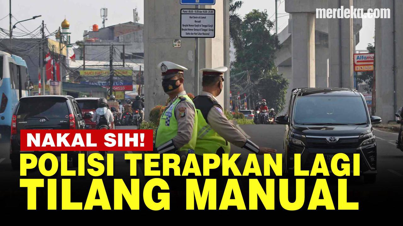 VIDEO: Polisi Kembali Terapkan Tilang Manual, Ini Penyebabnya!