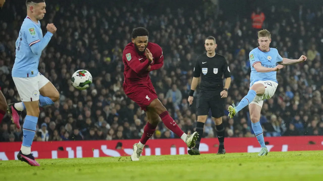 Manchester City Bungkam Liverpool di Piala Liga Inggris