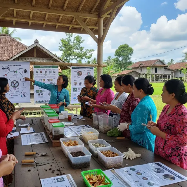 9 Ide Ternak Maggot dari Limbah Dapur untuk Ibu-Ibu Desa Wisata, Membuka Peluang Baru