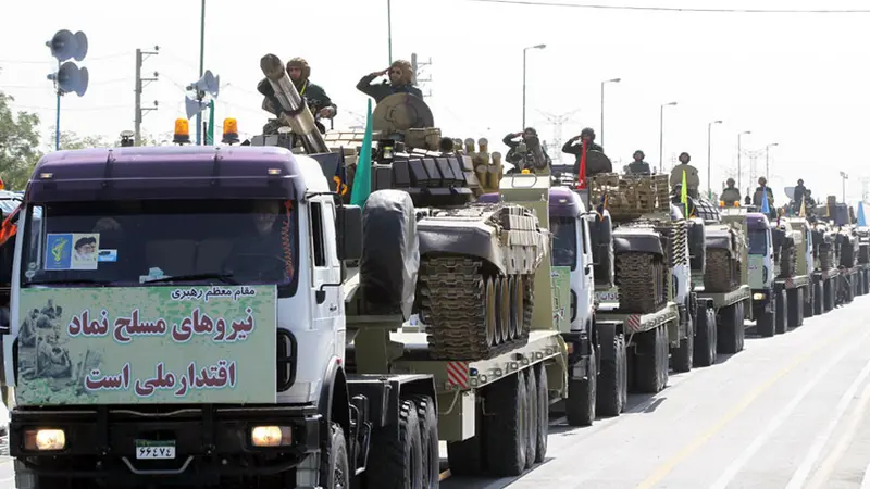 Angkatan Darat Korps Garda Revolusi Iran (IRGC) (Mohammad Sadegh Heydari / IRGC / Wikimedia)