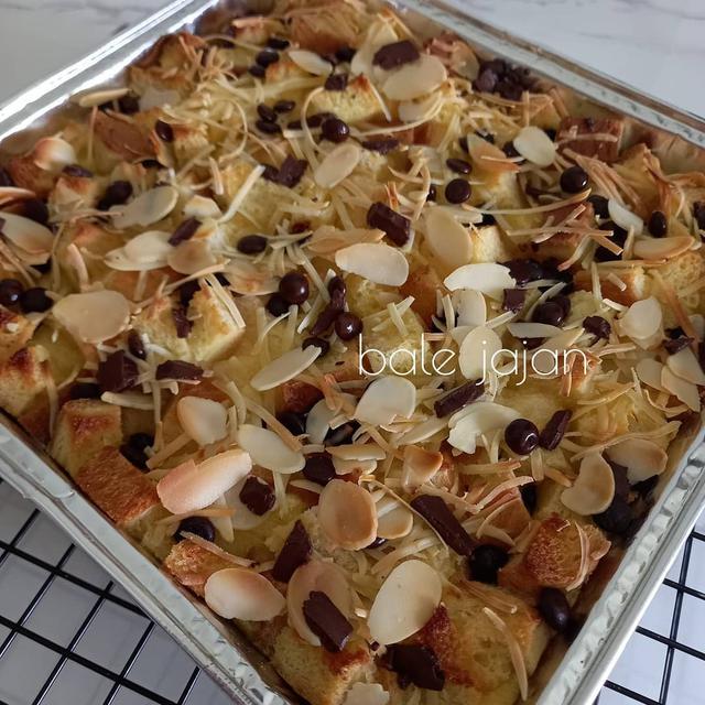 Puding Roti Panggang