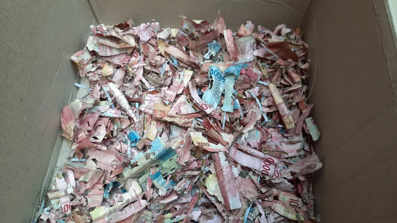 Uang Rp50 Juta Dimakan Rayap