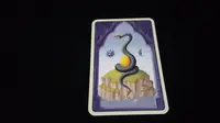 Kartu Ular dalam Mystical Lenormand berarti ada kebohongan dan pengkhianatan. Harus meningkatkan kewaspadaan di hari ini. (Liputan6.com/Loop/Elisabet K)