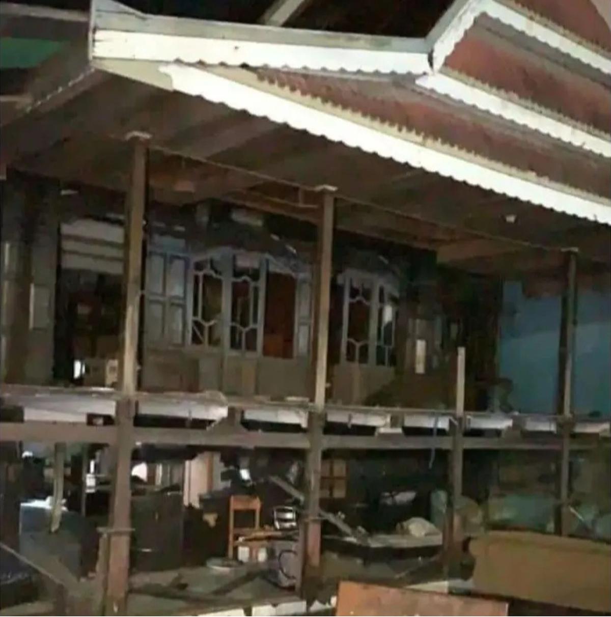 perusakan rumah di jeneponto