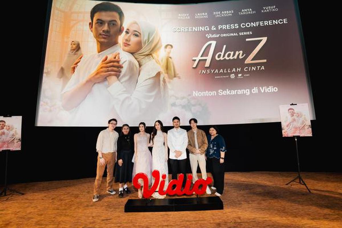 Chemistry Manis Rizky Nazar dan Laura Moane di Vidio Original Series 'A dan Z: InsyaAllah Cinta'