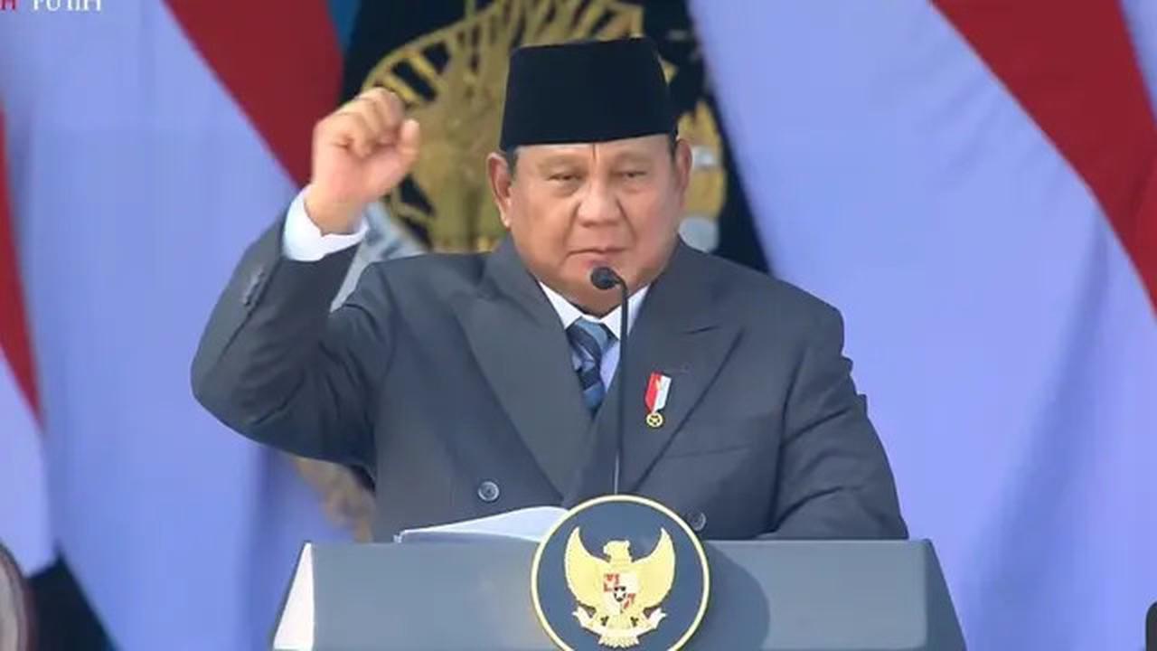 Pesan Prabowo: Hukum Tak Boleh Jadi Alat Balas Dendam Politik