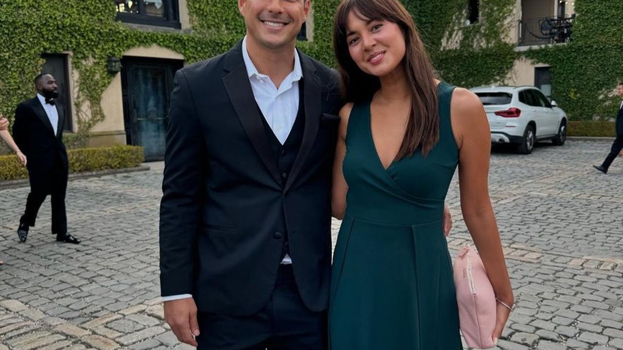 Potret Aurelie Moeremans dan Sang Tunangan Tampil Serasi di Acara Pernikahan Mewah di New York