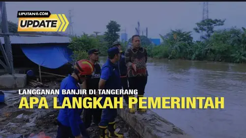 Ribuan Permukiman di Tangerang Terendam Banjir Akibat Limpasan Kali Angke