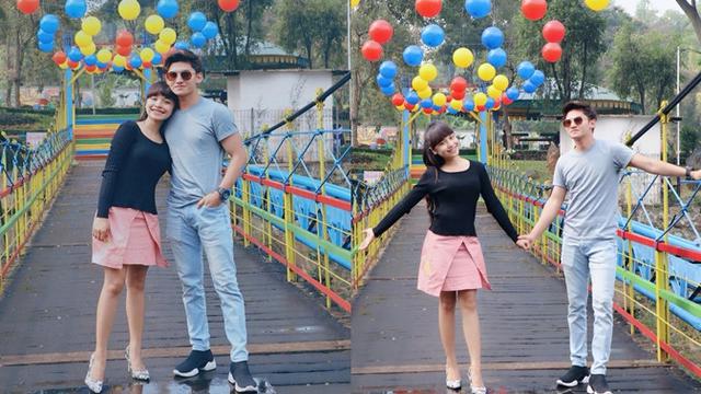 Tasya Rosmala dan kekasih juga kerap berlibur bersama, so sweet banget.