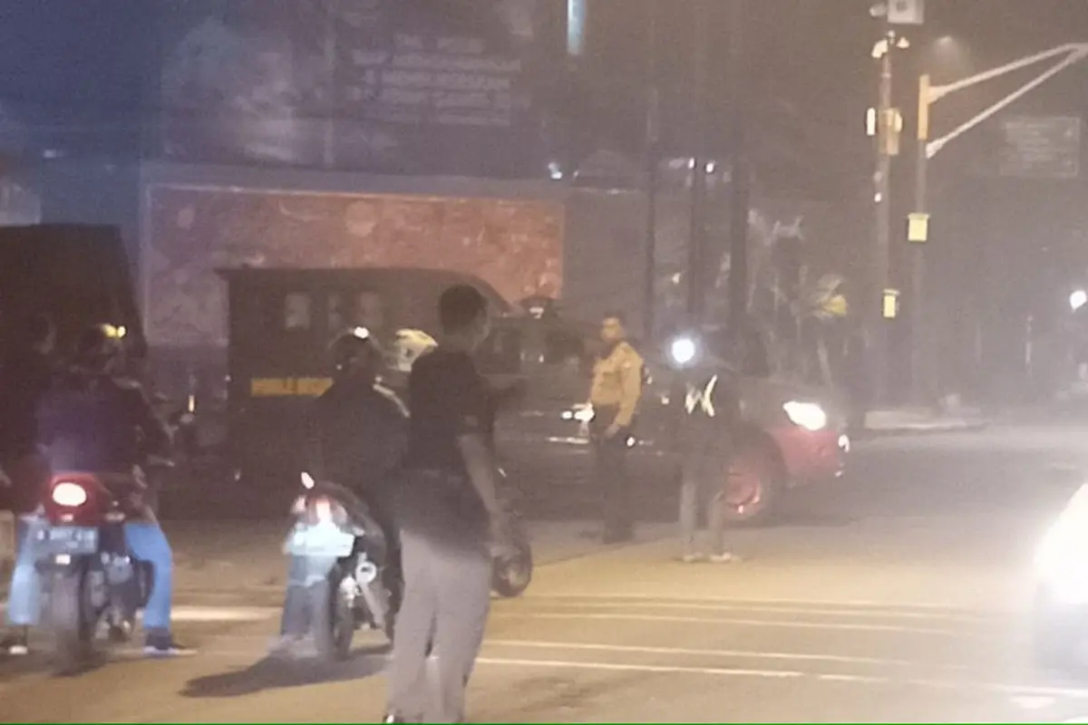 Suasana depan Mako Brimob