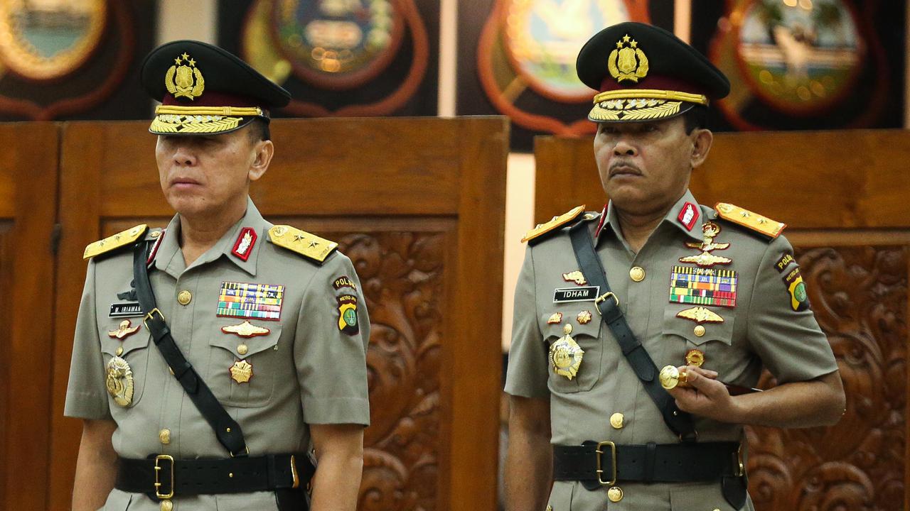 Kapolri melantik Idham Azis sebagai Kapolda Metro Jaya