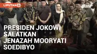 Datang Melayat, Presiden Jokowi Ikut Salatkan Jenazah Mooryati Soedibyo
