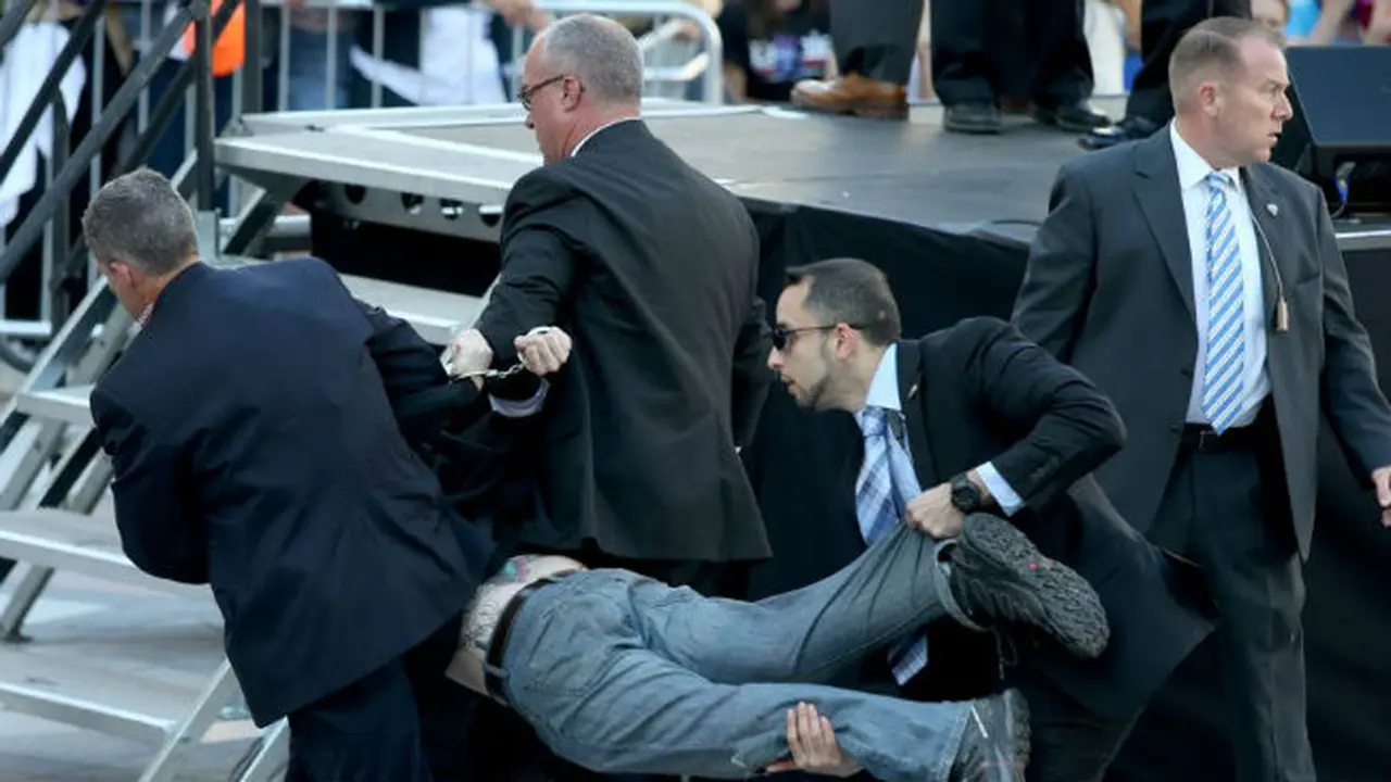 Secret Service Amerika Serikat. (AP).